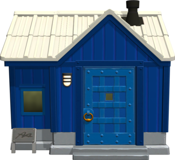 Animal Crossing: New Horizons Агент С жилой дом внешний вид